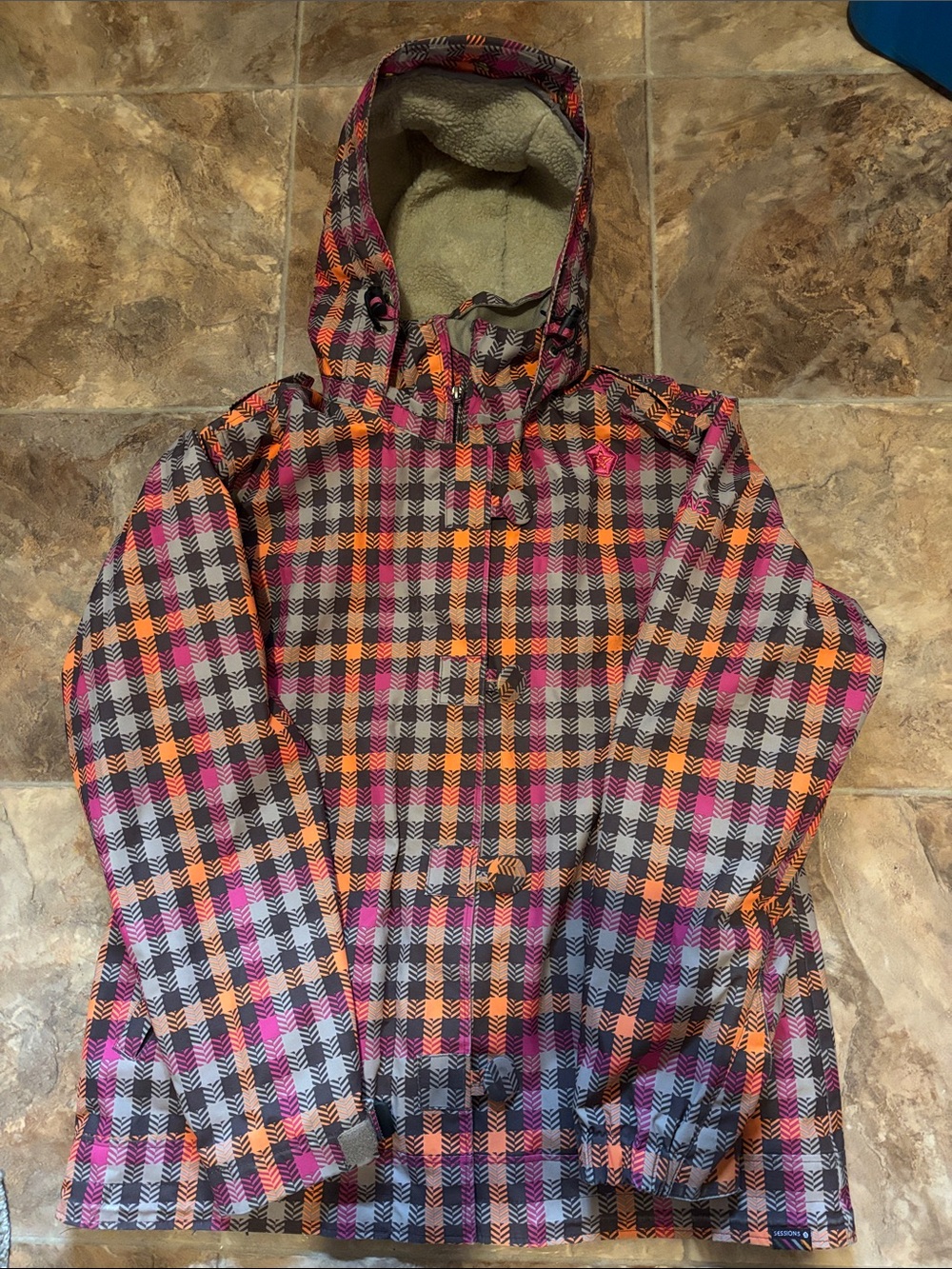 Sessions performance snowboard and ski jacket